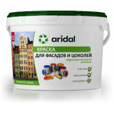 Краска для фасадов и цоколей ARIDAL f2